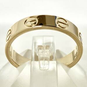 ［仕上げ済み］ Cartier カルティエ/K18 750 8号 ラブリング 3.1g ブランドアクセサリー リング ゴールドの画像1
