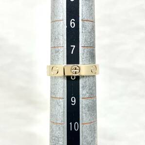 ［仕上げ済み］ Cartier カルティエ/K18 750 8号 ラブリング 3.1g ブランドアクセサリー リング ゴールドの画像7