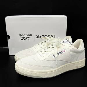 Reebok × SixTONES CLUB C 85 VINTAGE リーボック × ストーンズ クラブ C スニーカー コラボ RB00018 サイズ25.0cm