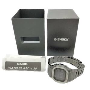 箱 取説 付 CASIO カシオ G-SHOCK ジーショック FULL METAL 5000シリーズ GMW-B5000 電波 ソーラー 腕時計の画像8