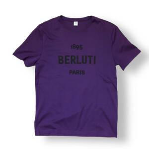 Berluti logo T-shirt purple ベルルッティ ロゴTシャツ パープル サイズS 店舗受取可