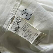 Yohji Yamamoto POUR HOMME ヨウジヤマモトプールオム 1988ss REPLICA 花と少年 花刺繍シャツ 3 ホワイト 店舗受取可_画像5