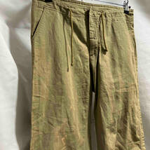 Maison Margiela 14 COTTON LINEN PANTS コットンリネンパンツ サイズ44 カーキ S30KA0395 メゾンマルジェラ_画像3