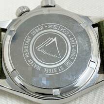 SEIKO セイコー PROSPEX プロスペックス Alpinist アルピニスト SCVF009(4S15-6000) グリーン 自動巻き 本体のみ ベルト非純正 腕時計_画像7