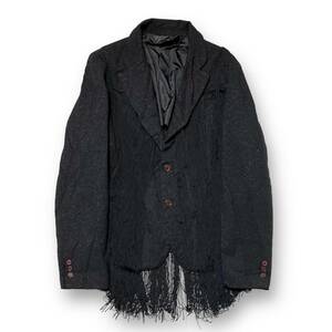 22ss COMME des GARCONS COMME des GARCONS ラメフリンジジャケット テーラードジャケット Мサイズ コムデギャルソンコムデギャルソン