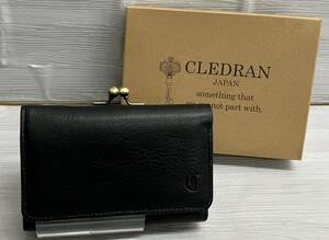 CLEDRAN クレドラン メンズ 財布 83-2890 TANTE PURSE WALLET ブラック 箱あり