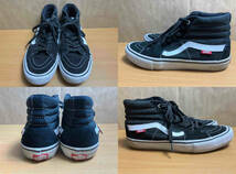 VANS バンズ skateboard shoe PRO ハイカットスニーカー 27.0cm ブラック_画像2