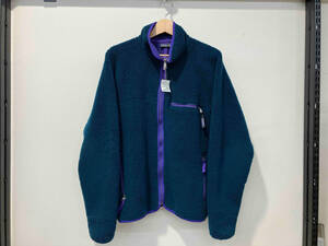 Patagonia パタゴニア 90s USA製 Baby Retro Cardigan ベビーレトロカーディガン M グリーン ポリエステル 91年製 フリースジャケット Old