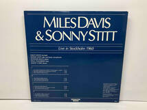 LP MILES DAVIS & SONNY STITT / Live In Stockholm 1960 DRLP 129/130_画像2