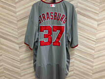 MLB Majestic WashingtonNationals StephenStrasburgマジェスティックワシントンナショナルズ スティーブンストラスバーグAuthentic Jersey_画像2