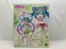 未開封品 タイトー 初音ミク (両目開け) フィギュア 3rd season spring ver. ボーカロイド_画像1