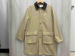 シュプリーム バーバリー Supreme Burberry Leather Collar Trench コート ベージュ XL 人気コラボ