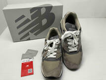 ★ new balance ニューバランス 箱付き U998GR made in USA スニーカー サイズ27cm グレー_画像1