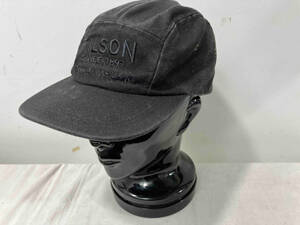 FILSON logo cap black made in USA フィルソン ロゴキャップ ブラック USA製 30256CA
