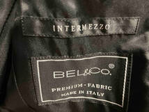 bel＆co テーラードジャケット 2404407735-98 ブラック チェック柄 イタリア製 メンズ 48_画像5