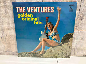 【LP盤】 THE VENTURES/ベンチャーズ GOLDEN ORIGINAL HITS/太陽の街 LP8131 赤盤