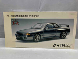 現状品 NISSAN SKYLINE GT-R(R32) 1:18 AUTO art MILLENIUM