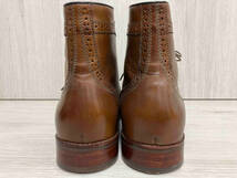 JOHNSTON&MURPHY MERITT Wingtip Boot ワークブーツ サイズ11.5 M ブラウン 羊革 20-7892_画像5