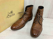 JOHNSTON&MURPHY MERITT Wingtip Boot ワークブーツ サイズ11.5 M ブラウン 羊革 20-7892_画像1