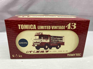 現状品 TOMICA LIMITED VINTAGE 43 いすゞ エルフ ルートカー （コカコーラ）