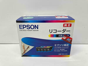 未開封品 EPSON エプソン RDH-4CL インクカートリッジ リコーダー 4色パック
