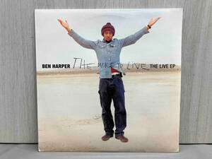 【LP盤Rock】BEN HARPER / THE WILL TO LIVE THE LIVE EP （509992 67982 19）ベンハーパー