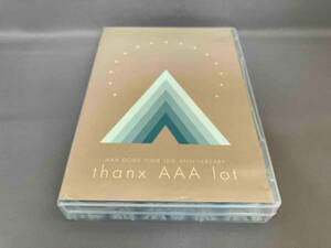 AAA 4DVD/AAA DOME TOUR 15th ANNIVERSARY -thanx AAA lot- 22/6/22発売 【オリコン加盟店】