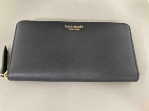 Kate spade ケイトスペード 長財布 ラウンドファスナー WLRU5448 S1008 ブラック