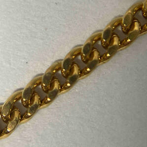 K18 ゴールド 全長約40cm 総重量約3.8g チェーン ネックレスの画像8