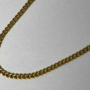 K18 ゴールド 全長約40cm 総重量約3.8g チェーン ネックレスの画像5