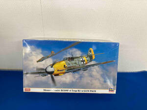 プラモデル ハセガワ 1/48 メッサーシュミット Bf109F-4 Trop/R1 ガンパック装備機 [09980]