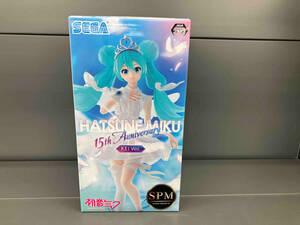 未開封品 セガ 初音ミク 15th Anniversary KEI Ver. スーパープレミアムフィギュア ボーカロイド