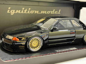 ignition model 1/18 PANDEM GT-R (R32) Black ｉｇｎｉｔｉｏｎ　ｍｏｄｅｌ