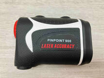 ジャンク [現状品]PINPOINT900 LASER ACCURACY/レーザーアキュラシー　ゴルフ用レーザー距離測定器　付属品あり　ゴルフ　ジャンク_画像3