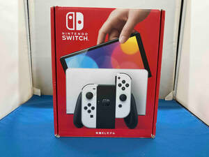 1円スタート Nintendo Switch(有機ELモデル) Joy-Con(L)/(R) ホワイト(HEGSKAAAA)