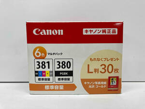 未開封品 Canon キャノン インクジェットカートリッジ BCI-381+380/6MP