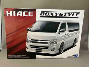 プラモデル アオシマ 1/24 boxystyle TRH200V ハイエース スーパーGL ‘10 ザ・チューンドカー No.3