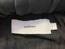 Graphpaper グラフペーパー gM203-40043B Chef Pants ブラック コットン ナイロン 日本製 MADE IN JAPAN シミあり サイズF_画像7