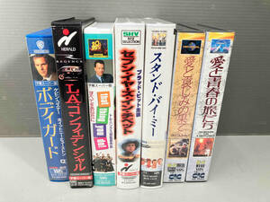 VHS 洋画 字幕版 7本セット スタンド・バイ・ミー セブン・イヤーズ・イン・チベット 愛と哀しみの果て すべてをあなたに 他 未開封有