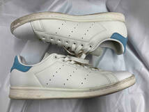 adidas／STAN SMITH RIFTA／HQ6831 ／スニーカー／ホワイト／スカイブルー／27.5cm_画像3