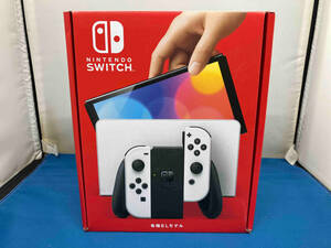 1円スタート Nintendo Switch(有機ELモデル) Joy-Con(L)/(R) ホワイト(HEGSKAAAA)