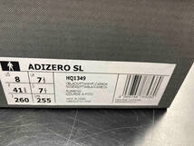 箱付き、新品タグ付き adidas ADIZERO SL 26cm HQ1349 ランニングシューズ_画像9