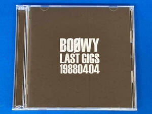 【1円スタート】BOΦWY (ボウイ) CD LAST GIGS-1988.04.04-