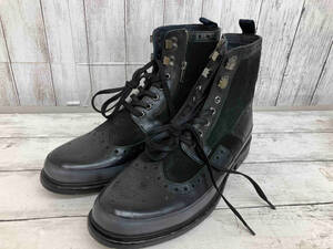 GOODWIN SMITH DAVIS BROGUE BOOTS/ブラック その他ブーツ