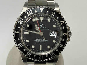 ROLEX ロレックス GMTマスターII 16710 ブラック 自動巻き 腕時計