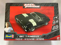 プラモデル　1／24 DOM’S ‘71 PLYMOUTH GTX ワイルドスピード　レベル　Revell_画像1