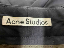 ACNE STUDIOS アクネストゥディオズ ウールブレンドトラウザーズ ロングパンツ ネイビー FN-MN-TROU000553_画像3