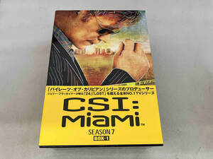 DVD CSI:マイアミ シーズン7 コンプリートDVD BOX-1