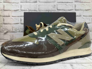 【箱付き】New Balance ニューバランス BEAMS別注 996 GORE-TEX BROWN KHAKI CM996XG2 ゴアテックス ブラウン カーキ 28cm