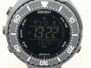 SEIKOPROSPEX S802-00D0 SBEP017 時計 セイコー プロスペックス ビューティ＆ユースユナイテッドアローズ デジタル 電波ソーラー メンズ